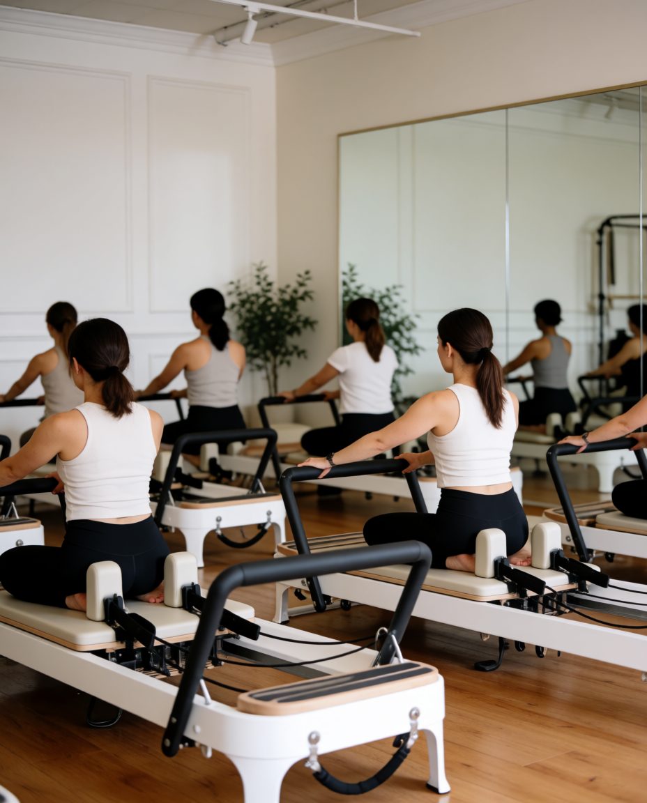 Clase de reformer en PAUSA